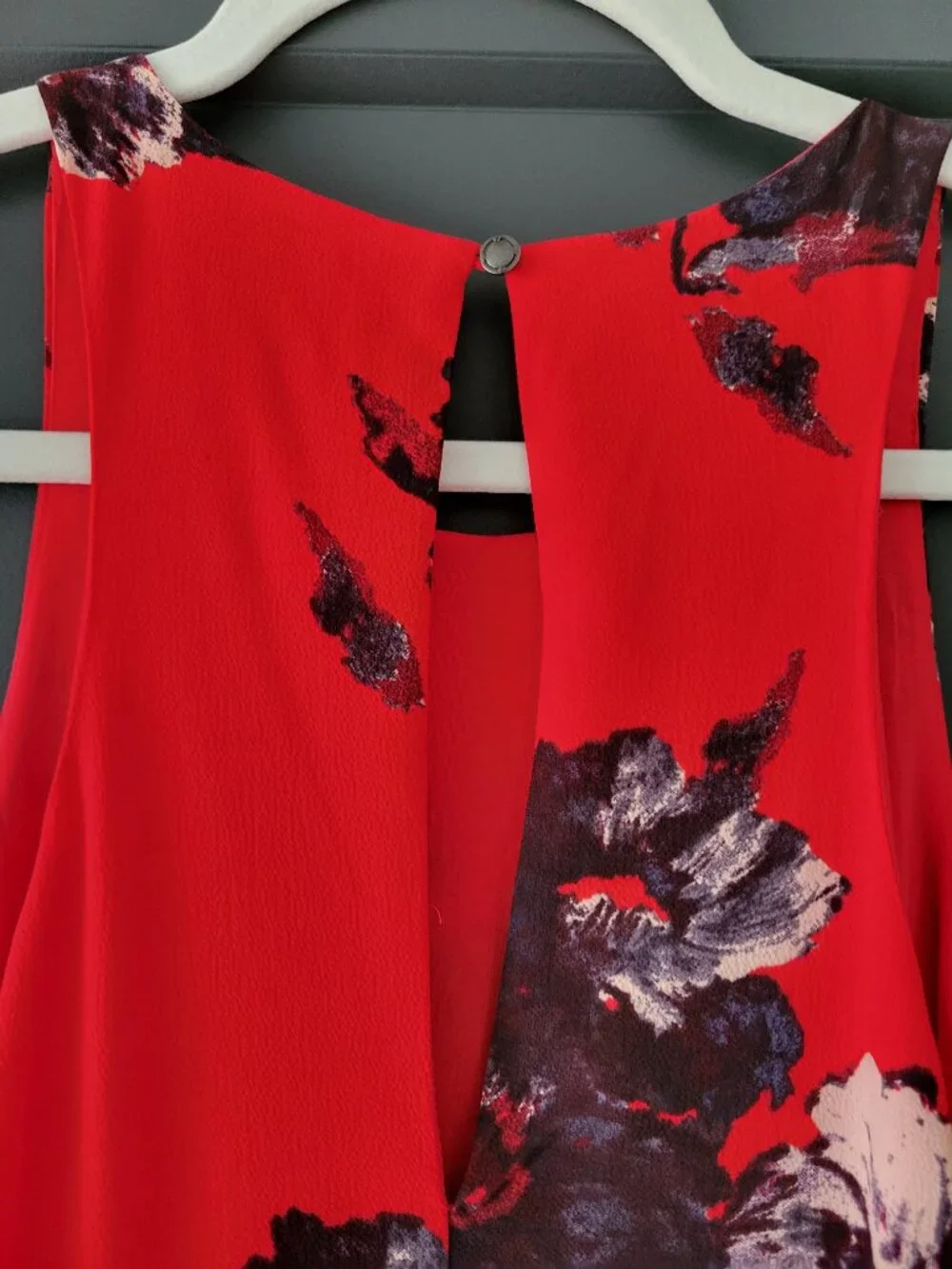 Free People Flutterby Dress - Red Floral  in like new condition!